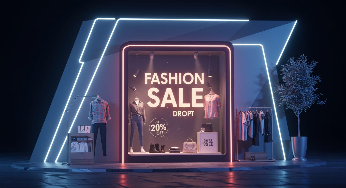 Fashion sale background