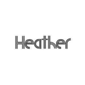 Heatherのロゴ