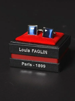 SHIPS MEN LOUIS FAGLIN: スクエア カフスリンクス シップス スーツ・フォーマル スーツ系小物 ネイビー ホワイト ブラック ブラウン ピンク レッド グリーン ブルー パープル【送料無料】