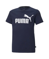 【SALE／30%OFF】PUMA キッズ ボーイズ ESS ロゴ 半袖 Tシャツ 120-160cm プーマ トップス カットソー・Tシャツ ネイビー