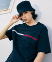 TOMMY HILFIGER 【オンライン限定】トミーヒルフィガーロゴTシャツ / TINO TEE トミーヒルフィガー トップス カットソー・Tシャツ ブルー グレー ホワイト【送料無料】