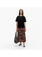 Marimekko Hohka Solid カットソー マリメッコ トップス カットソー・Tシャツ ブラック【送料無料】