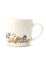 niko and ... FE WK DOG MUG ニコアンド 食器・調理器具・キッチン用品 グラス・マグカップ・タンブラー ホワイト