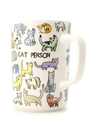 niko and ... FE PS CAT MUG ニコアンド 食器・調理器具・キッチン用品 グラス・マグカップ・タンブラー ホワイト