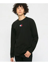 【SALE／30%OFF】TOMMY JEANS フラッグロゴロングスリーブTシャツ トミーヒルフィガー トップス カットソー・Tシャツ【送料無料】