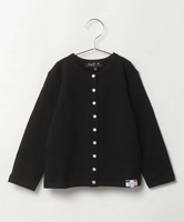 agnes b. ENFANT M001 E CARDIGAN キッズ カーディガンプレッション [Made in France] アニエスベー トップス カーディガン ブラック【送料無料】