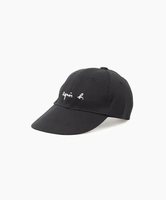 agnes b. ENFANT GL11 E CASQUETTE キッズ ロゴキャップ アニエスベー 帽子 キャップ ブラック【送料無料】