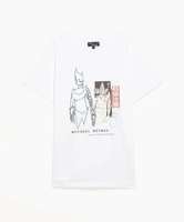 agnes b. FEMME 【ユニセックス】S424 TS アーティストTシャツ アニエスベー トップス カットソー・Tシャツ ホワイト【送料無料】