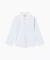 agnes b. ENFANT J000 E CHEMISE キッズ コットンジャージシャツ アニエスベー トップス シャツ・ブラウス ホワイト【送料無料】