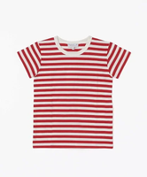 agnes b. ENFANT J008 E TS キッズ ボーダーTシャツ アニエスベー トップス カットソー・Tシャツ ホワイト【送料無料】