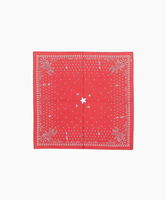 agnes b. FEMME KD40 HANDKERCHIEF BANDANA バンダナ柄ハンカチ アニエスベー ファッション雑貨 ハンカチ・ハンドタオル レッド