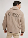 【SALE／60%OFF】GUESS GUESS ジャケット/アウター (M)Reversible Trucker Jacket ゲス ジャケット・アウター その他のジャケット・アウター ベージュ【送料無料】