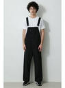 【SALE／50%OFF】AZUL BY MOUSSY COMFORTABLE OVERALL アズールバイマウジー パンツ ジーンズ・デニムパンツ ブラック ブルー【送料無料】