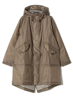 SHIPS WOMEN THE NORTH FACE:＜手洗い可能＞ジップインマグネボールドフーデットコート シップス ジャケット・アウター その他のジャケット・アウター ベージュ ブラック【送料無料】