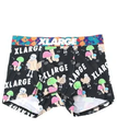 【SALE／40%OFF】XLARGE X-LARGE/(M)XL_鳥とキノコ ボクサーパンツ ハンドサイン インナー・ルームウェア ボクサーパンツ・トランクス ブラック レッド