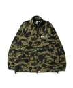 A BATHING APE 1ST CAMO CLASSIC RAIN JACKET M ア ベイシング エイプ ジャケット・アウター ナイロンジャケット グリーン イエロー【送料無料】