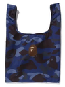 A BATHING APE COLOR CAMO SHOPPING BAG M M ア ベイシング エイプ バッグ エコバッグ・サブバッグ ネイビー レッド