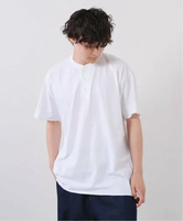 JOURNAL STANDARD Healthknit / ヘルスニット ヘンリーネックTシャツ ジャーナル スタンダード トップス カットソー・Tシャツ ホワイト【送料無料】