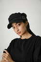 【SALE／60%OFF】AZUL BY MOUSSY BUCKLE TWILL CASQUETTE アズールバイマウジー 帽子 その他の帽子 ブラック ホワイト