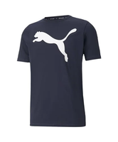 【SALE／30%OFF】PUMA メンズ ACTIVE ビッグ ロゴ 半袖 Tシャツ プーマ トップス カットソー・Tシャツ ネイビー