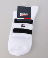 TOMMY JEANS TJ COLOR STRIPE SOCKS トミーヒルフィガー 靴下・レッグウェア その他の靴下・レッグウェア ブルー ホワイト