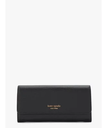 【SALE／30%OFF】kate spade new york モーガン フラップ コンチネンタル ウォレット ケイトスペードニューヨーク 財布・ポーチ・ケース 財布 ブラック【送料無料】