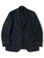 SHIPS MEN Southwick: CAMBRIDGE HarrisTweed 3B ジャケット シップス ジャケット・アウター テーラードジャケット・ブレザー ブラック グレー ブラウン【送料無料】