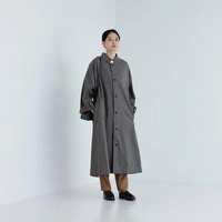 【SALE／30%OFF】collex 【Yarmo】 Big Coat ビッグコート コレックス ジャケット・アウター ステンカラーコート ブラウン ネイビー【送料無料】