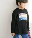 【SALE／40%OFF】ROPE' PICNIC KIDS 【BOYS】PLACE NAMEプリントTシャツ ロペピクニック トップス カットソー・Tシャツ ブラック グリーン オレンジ