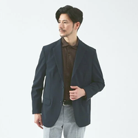 【SALE／30%OFF】ABAHOUSE LASTWORD 【セットアップ対応/FLEX JACKET】マルチストレッチ ピケ セオアルファ アバハウス ジャケット・アウター その他のジャケット・アウター ネイビー カーキ【送料無料】