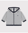 【SALE／20%OFF】PETIT BATEAU マリニエールジップアップパーカ プチバトー トップス パーカー・フーディー【送料無料】