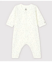 【SALE／10%OFF】PETIT BATEAU プリント足なしロンパース プチバトー マタニティウェア・ベビー用品 ロンパース・カバーオール ホワイト【送料無料】