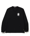 Mr. BATHING APE MR.BATHING APE V NECK PULLOVER WINDBREAKER M ア ベイシング エイプ トップス カットソー・Tシャツ ブラック グリーン【送料無料】