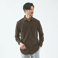 ABAHOUSE LASTWORD 【FLEX SHIRTS】ダイヤ柄 フクレジャカード シャツ アバハウス トップス シャツ・ブラウス ブラウン ホワイト ブラック ベージュ【送料無料】