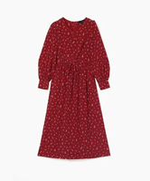 【SALE／79%OFF】To b. by agnes b. WT17 ROBE プティフルーツワンピース アニエスベー ワンピース・ドレス その他のワンピース・ドレス レッド【送料無料】