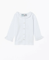 agnes b. ENFANT J000 L CHEMISE ベビー フリルブラウス アニエスベー トップス シャツ・ブラウス ホワイト【送料無料】