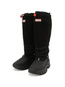 【SALE／10%OFF】HUNTER (W)WOMENS WANDERER TALL SHERPA SNOW BOOT ハンター シューズ・靴 ブーツ ブラック【送料無料】