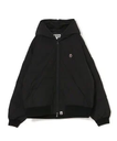 A BATHING APE ONE POINT HOODIE DOWN JACKET M ア ベイシング エイプ ジャケット・アウター ダウンジャケット・ダウンベスト ブラック ブラウン オレンジ パープル【送料無料】