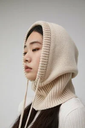 AZUL BY MOUSSY KNIT BALACLAVA アズールバイマウジー 帽子 その他の帽子 ホワイト グリーン パープル ブルー グレー【送料無料】