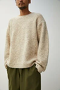 【SALE／30%OFF】AZUL BY MOUSSY BOUCLE COMFORTABLE KNIT アズールバイマウジー トップス ニット ホワイト ネイビー ベージュ