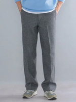 SHIPS MEN THOMSON: CPO MELTON TROUSER シップス パンツ スラックス・ドレスパンツ グレー【送料無料】