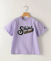 【SALE／50%OFF】SHIPS KIDS 【SHIPS KIDS別注】RUSSELL ATHLETIC:90cm / TEE シップス トップス カットソー・Tシャツ パープル ブラウン ネイビー