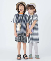 【SALE／50%OFF】SHIPS KIDS SHIPS KIDS:100~130cm / オーガニック コットン ボーダー TEE シップス トップス カットソー・Tシャツ オレンジ ネイビー レッド