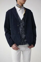 【SALE／60%OFF】AZUL BY MOUSSY TAILORED KNIT JACKET アズールバイマウジー ジャケット・アウター その他のジャケット・アウター ネイビー グレー