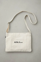 【SALE／30%OFF】AZUL BY MOUSSY AZUL LOGO CANVAS SHOULDER BAG アズールバイマウジー バッグ その他のバッグ ホワイト ブラック