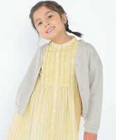 【SALE／50%OFF】SHIPS KIDS SHIPS KIDS:100~130cm / ワッフル スナップ カーディガン シップス トップス カーディガン ベージュ ネイビー【送料無料】