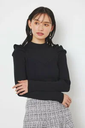 【SALE／75%OFF】rienda ビスチェパターンKnit TOP リエンダ トップス ニット ホワイト ピンク ブラック イエロー