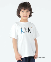 【SALE／30%OFF】SHIPS KIDS SHIPS KIDS: 100~130cm /＜家族おそろい＞【THE BEATLES】TEE シップス トップス カットソー・Tシャツ ホワイト グレー ブルー ネイビー【送料無料】