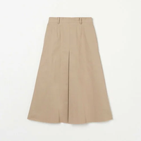 【SALE／60%OFF】HELIOPOLE COTTON TWILL FLARE SKIRT エリオポール スカート その他のスカート ベージュ【送料無料】