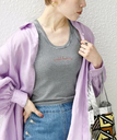 SHIPS any 【SHIPS any別注】PETIT BATEAU: ボーダー タンクトップ 23SS シップス トップス ノースリーブ・タンクトップ ブルー【送料無料】